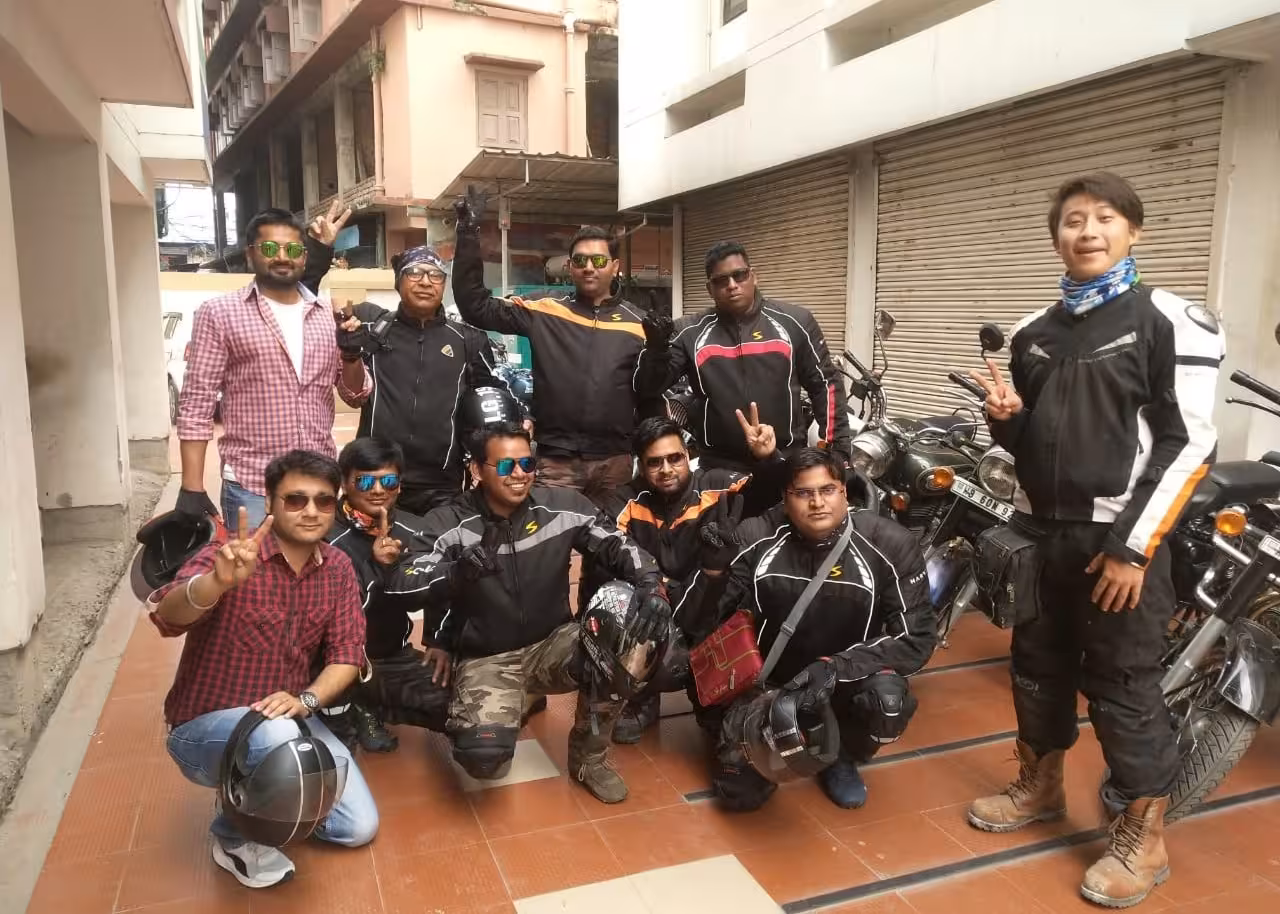 Happy customer enjoying a ride on his Bikewala bike